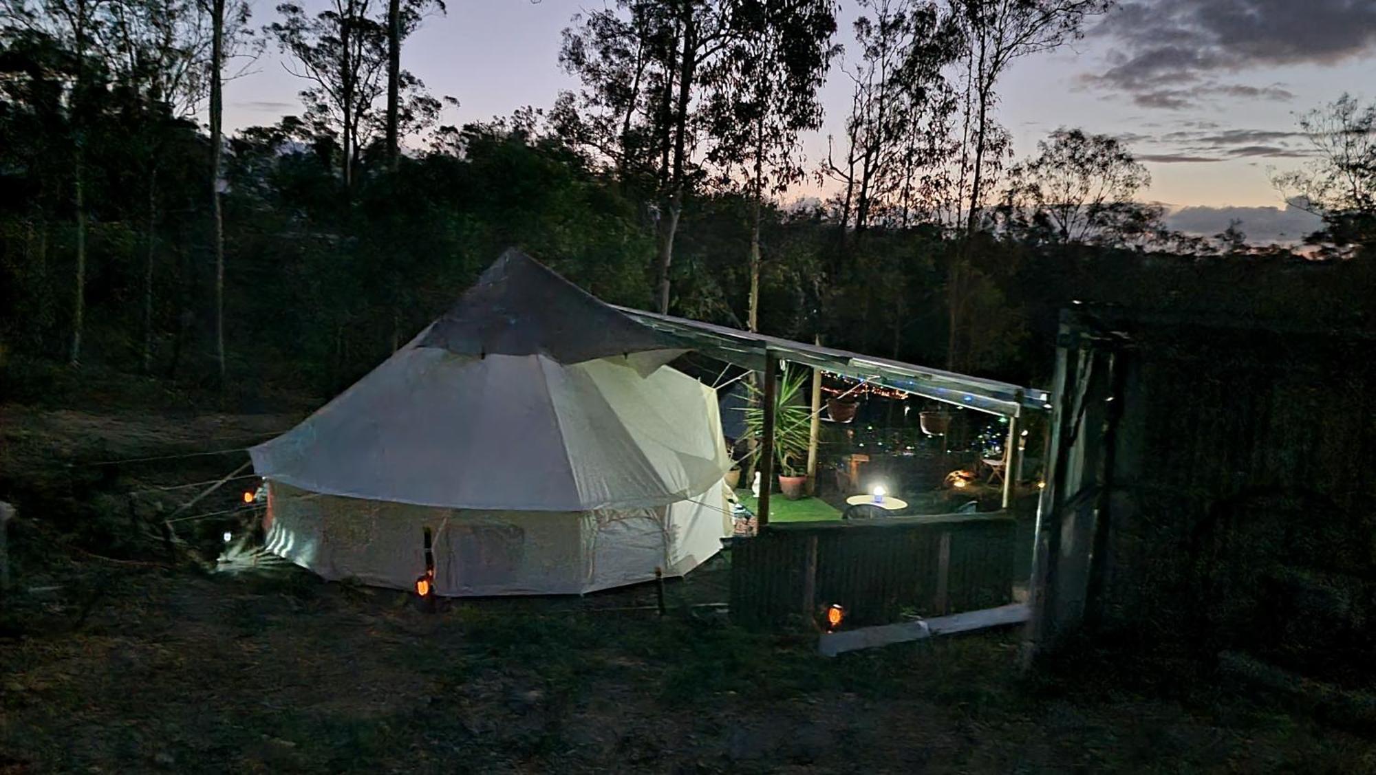 Linga Longa Spiritual Retreat Apartment Curra Ngoại thất bức ảnh